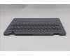 Lenovo 5M11Q55257 C-Cover with keyboard, Switzerland, Luna Grey, Non-Backlight, No World Face Camera, UK