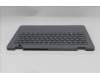 Lenovo 5M11Q55264 C-Cover with keyboard, UK English, Luna Grey, Non-Backlight, No World Face Camera, UK