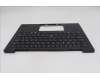 Lenovo 5M11Q55973 C-Cover with keyboard, Estonian, Deep Black, FingerPrint Reader, WLAN, UK