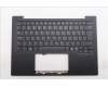 Lenovo 5M11Q56047 C-Cover with keyboard, Estonian, Deep Black, FingerPrint Reader, WWAN, UK