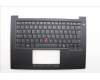 Lenovo 5M11Q60593 C-Cover with keyboard, Danish, Black, Backlight, UK
