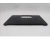Lenovo 5M11Q60605 C-Cover with keyboard, US English Euro, Black, Backlight, US