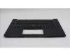 Lenovo 5M11Q60652 C-Cover with keyboard, Norwegian, Black, Backlight, UK