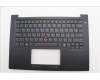 Lenovo 5M11Q60705 C-Cover with keyboard, Ukraine, Black, Backlight, US