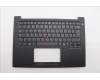 Lenovo 5M11Q60721 C-Cover with keyboard, Belgian, Black, Backlight, UK