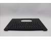 Lenovo 5M11Q60752 C-Cover with keyboard, Czech Slovakian, Black, Backlight, UK