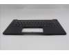 Lenovo 5M11Q60823 C-Cover with keyboard, Italian, Black, Backlight, UK