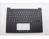 Lenovo 5M11Q60861 C-Cover with keyboard, Spanish, Black, Backlight, Smart Card Reader, UK