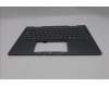 Lenovo 5M11R38946 C-Cover with keyboard, Hebrew, Luna Grey, FingerPrint Reader, WLAN, US
