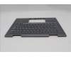 Lenovo 5M11R38966 C-Cover with keyboard, Portuguese, Luna Grey, FingerPrint Reader, WLAN, UK