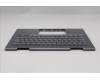Lenovo 5M11R38972 C-Cover with keyboard, Spanish, Luna Grey, FingerPrint Reader, WLAN, UK