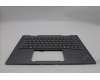 Lenovo 5M11R39428 C-Cover with keyboard, Greek, Luna Grey, FingerPrint Reader, WWAN, US