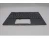 Lenovo 5M11R39508 C-Cover with keyboard, Hebrew, Luna Grey, FingerPrint Reader, WWAN, US