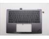 Lenovo 5M11R87933 C-Cover with keyboard, US English, Black/Grey, FingerPrint Reader, WLAN, US