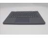 Lenovo 5M11R91297 C-Cover with keyboard, French, Luna Grey, Backlight, No World Face Camera, US