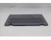 Lenovo 5M11R91301 C-Cover with keyboard, German, Luna Grey, Backlight, No World Face Camera, UK