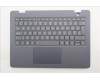 Lenovo 5M11R91334 C-Cover with keyboard, UK English, Luna Grey, Backlight, No World Face Camera, UK