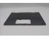 Lenovo 5M11R91462 C-Cover with keyboard, Switzerland, Grey, Backlight, FingerPrint Reader, UK