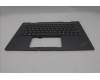 Lenovo 5M11R91489 C-Cover with keyboard, Danish, Grey, Backlight, FingerPrint Reader, WWAN, UK