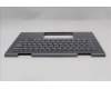 Lenovo 5M11R91545 C-Cover with keyboard, UK English, Grey, Backlight, FingerPrint Reader, WWAN, UK