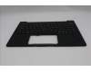 Lenovo 5M11S09558 C-Cover with keyboard, Hebrew, Black, Backlight, US