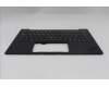 Lenovo 5M11S09575 C-Cover with keyboard, Norwegian, Black, Backlight, UK