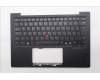 Lenovo 5M11S09579 C-Cover with keyboard, Portuguese, Black, Backlight, UK