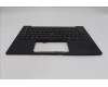 Lenovo 5M11S09585 C-Cover with keyboard, Spanish, Black, Backlight, UK