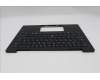 Lenovo 5M11S09621 C-Cover with keyboard, Estonian, Black, Backlight, WWAN, UK