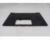 Lenovo 5M11S09655 C-Cover with keyboard, Russian, Black, Backlight, WWAN, US