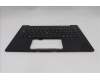 Lenovo 5M11S09657 C-Cover with keyboard, Slovenian, Black, Backlight, WWAN, UK