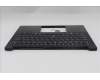 Lenovo 5M11S09687 C-Cover with keyboard, Spanish, Black, UK