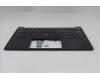 Lenovo 5M11S09689 C-Cover with keyboard, French, Black, US