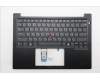 Lenovo 5M11S09704 C-Cover with keyboard, Russian, Black, US