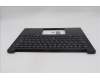 Lenovo 5M11S09715 C-Cover with keyboard, Switzerland, Black, UK