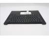 Lenovo 5M11S09720 C-Cover with keyboard, US English Euro, Black, US