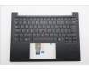 Lenovo 5M11S09782 C-Cover with keyboard, Hungarian, Black, Backlight, UK