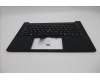Lenovo 5M11S09792 C-Cover with keyboard, Norwegian, Black, Backlight, UK