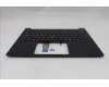 Lenovo 5M11S09802 C-Cover with keyboard, Russian, Black, Backlight, US