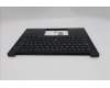 Lenovo 5M11S09891 C-Cover with keyboard, Danish, Black, UK