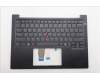 Lenovo 5M11S09927 MECH_ASM FRU KBD W/C EURO ENG(SRX)US BK