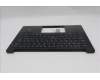 Lenovo 5M11S10028 C-Cover with keyboard, Switzerland, Black, Backlight, UK