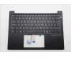 Lenovo 5M11S10034 C-Cover with keyboard, UK English, Black, Backlight, UK