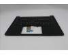 Lenovo 5M11S10048 C-Cover with keyboard, Bulgarian, Black, Backlight, UK