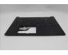 Lenovo 5M11S10101 C-Cover with keyboard, French, Black, US