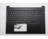 Lenovo 5M11S10170 C-Cover with keyboard, Danish, Black, Backlight, UK