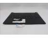 Lenovo 5M11S10176 C-Cover with keyboard, French, Black, Backlight, US