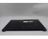 Lenovo 5M11S10283 C-Cover with keyboard, French, Black, US