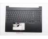 Lenovo 5M11S10356 C-Cover with keyboard, Spanish, Black, Backlight, UK