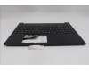 Lenovo 5M11S10358 C-Cover with keyboard, French, Black, Backlight, US